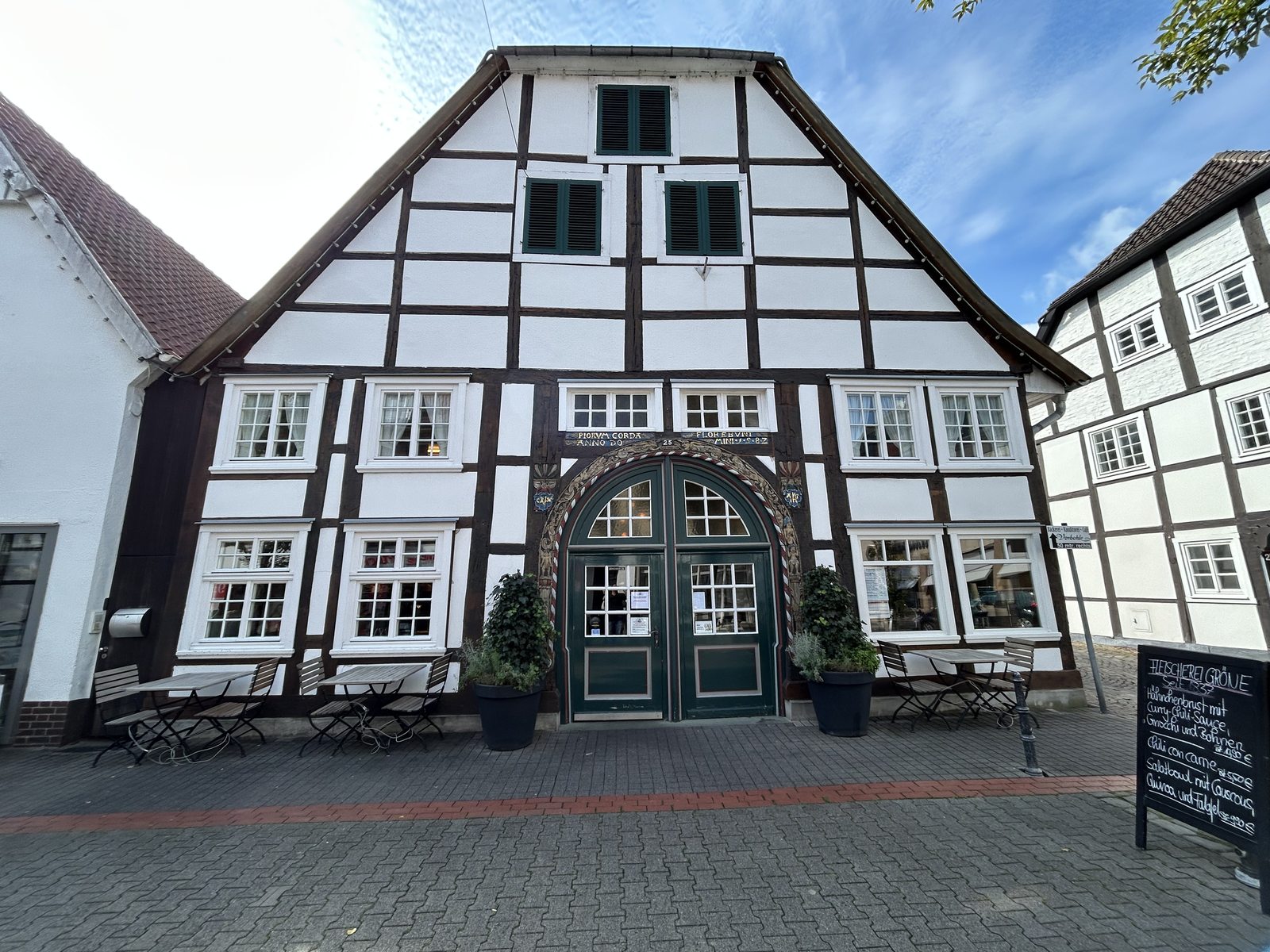 Fachgeschäft der Fleischerei Gröne in Rheda-Wiedenbrück