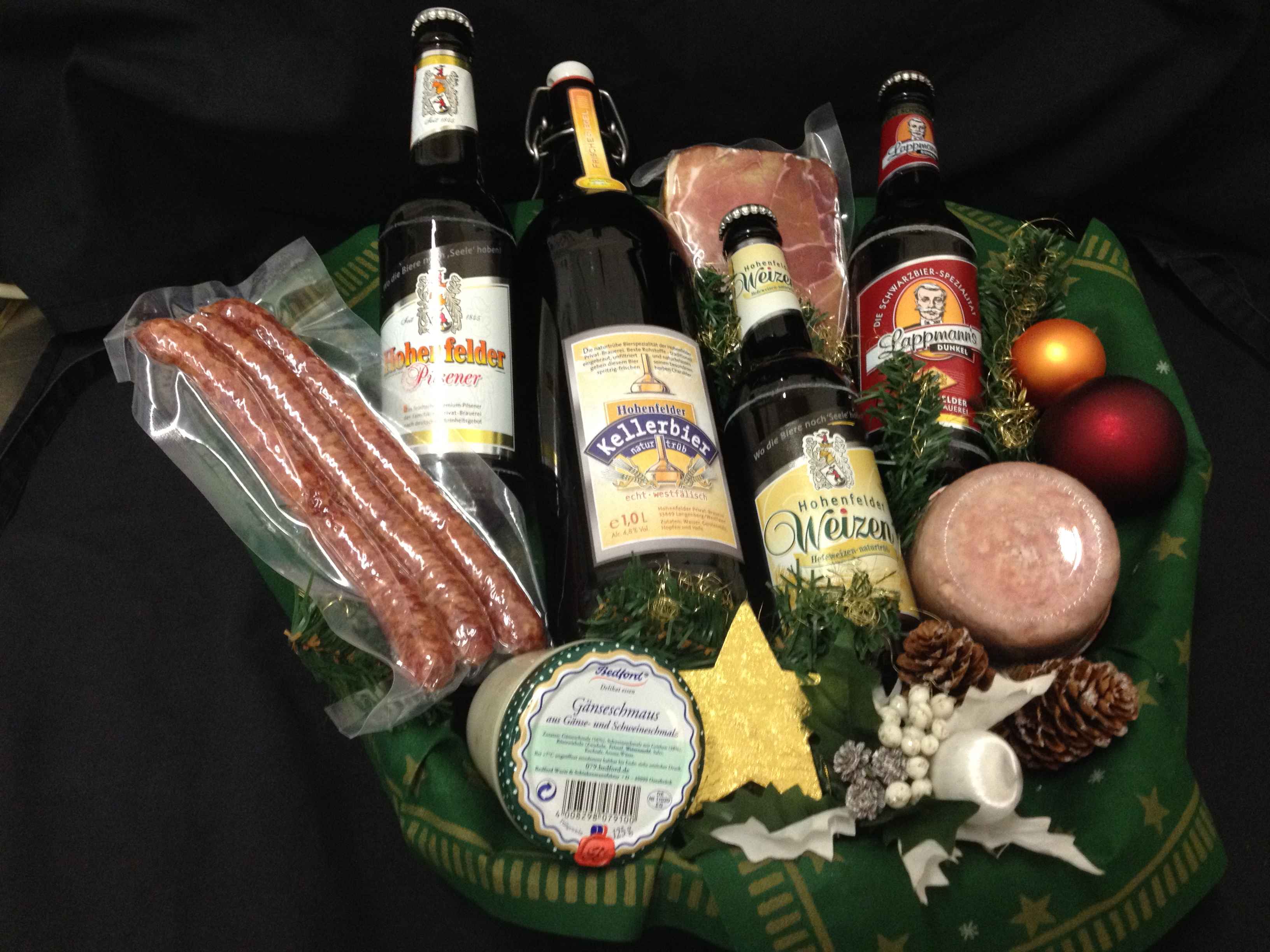 Präsente mit regionalen Spezialitäten