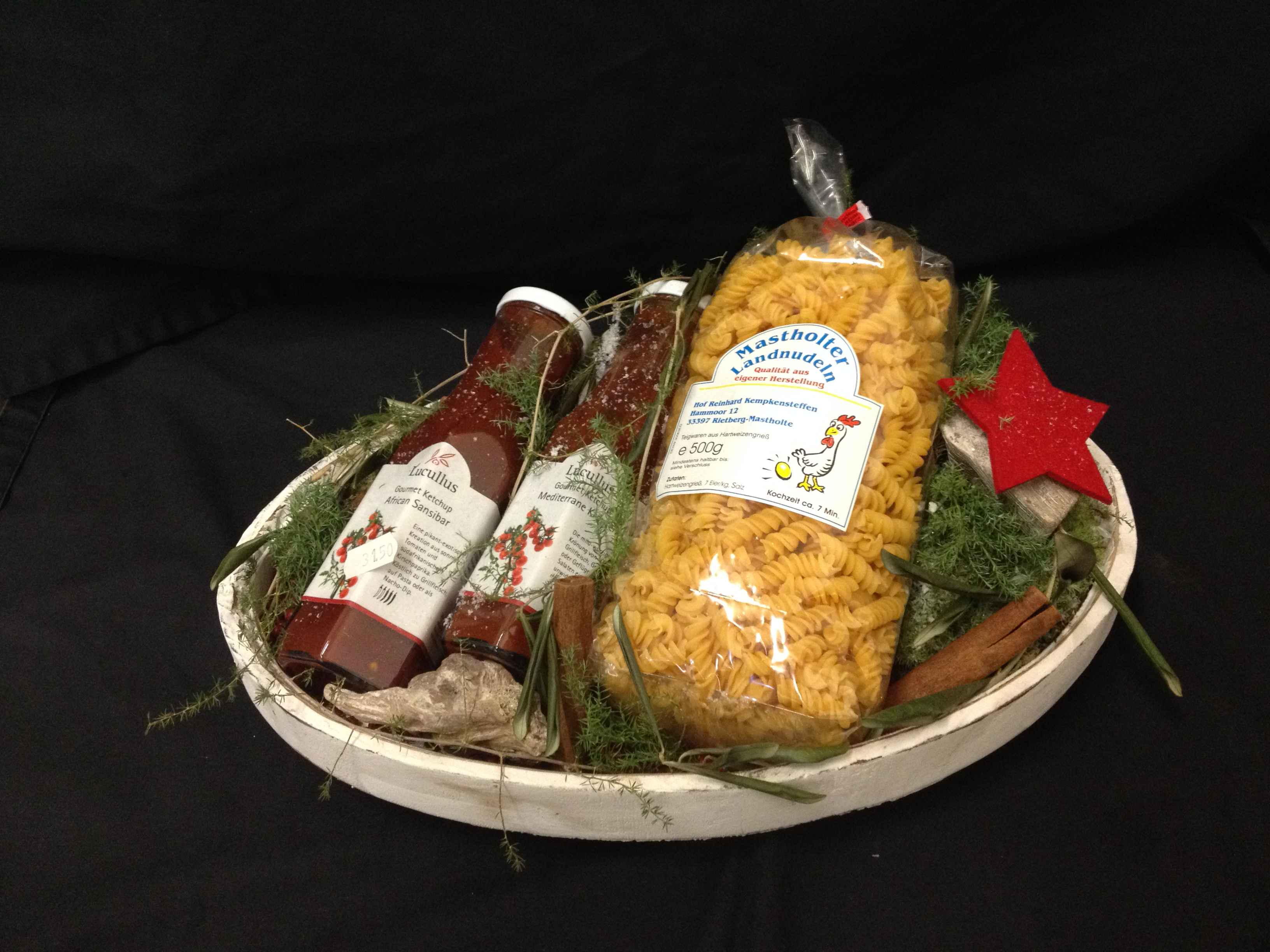 Feinkostspezialiäten als Präsent